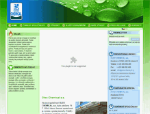 Tablet Screenshot of oleo-chemical.cz